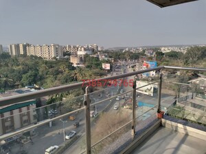 Balcony in 3 BHK Apartment at Rucha Stature, Dhayari – for Rent