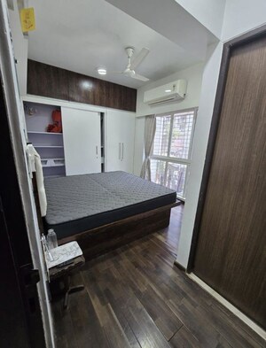 Balcony in 3 BHK Apartment at Omkar Meridia, Kurla West – for Rent