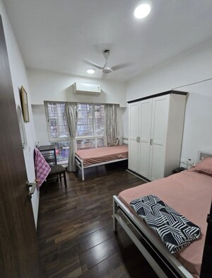 Bedroom in 3 BHK Apartment at Omkar Meridia, Kurla West – for Rent