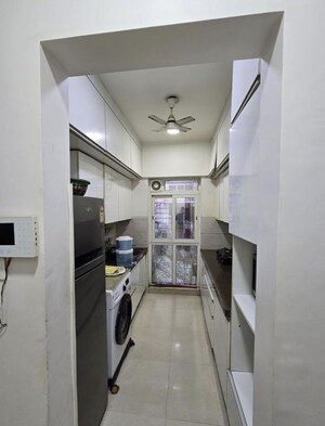 Building Lobby in 3 BHK Apartment at Omkar Meridia, Kurla West – for Rent