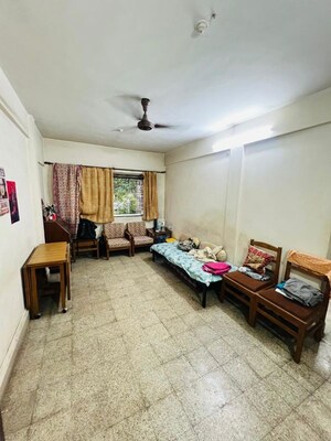 Living Room in 1 BHK Apartment at City Pride, Kothrud – for Rent