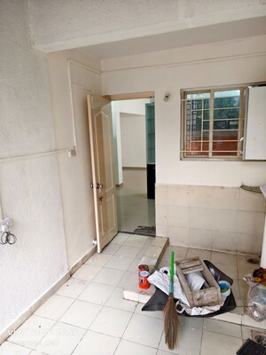 Bathroom in 2 BHK Apartment at Anand Green Crest, Hadapsar – for Rent