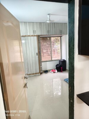 Bathroom in 2 BHK Apartment at Anand Green Crest, Hadapsar – for Rent