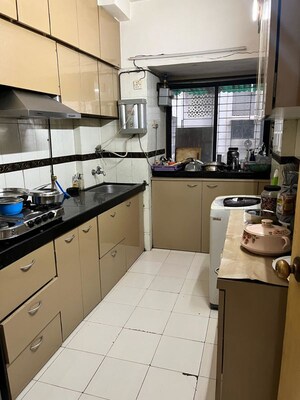 Kitchen in 2 BHK Apartment at Evershine Sapphire, Chandivali – for Rent