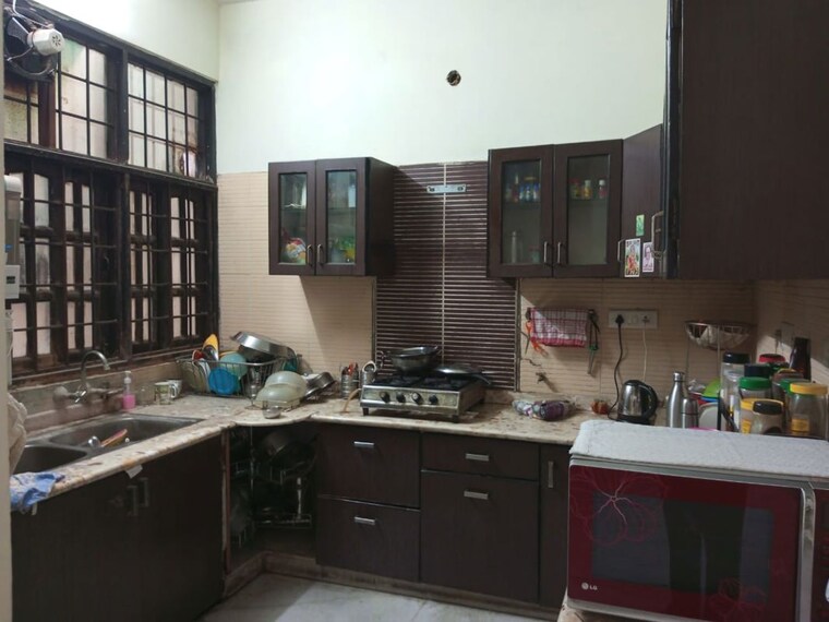 Kitchen, green fields colony 2 Bedroom 1050 Sq.Ft. Builder Floor In Green Fields Colony Faridabad 10350940