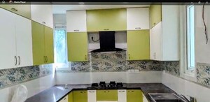 Kitchen in 4 BHK Apartment at Lahari Jubilee Hills, Jubilee Hills – for Rent