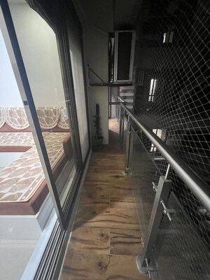 Balcony in 2 BHK Apartment at Raunak Sai Dham Towers, Kandivali West – for Sale