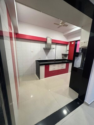 Kitchen in 2 BHK Apartment at Raunak Sai Dham Towers, Kandivali West – for Sale