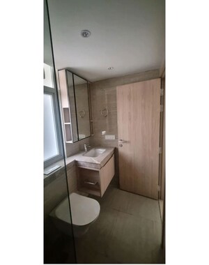 Bathroom in 3 BHK Builder Floor at DLF Gardencity Enclave, Sector 93 – for Sale