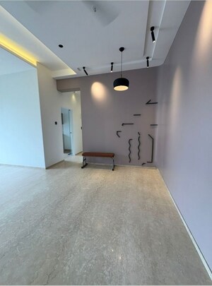 Hall in 3 BHK Apartment at S Raheja New Light, Khar West – for Rent