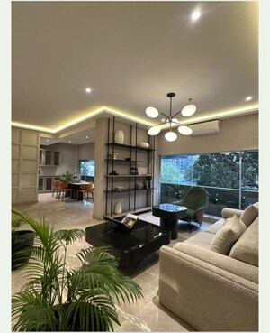 Lobby in 3 BHK Apartment at S Raheja New Light, Khar West – for Rent