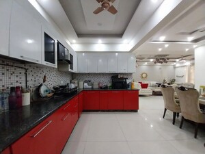 Kitchen in 2 BHK Apartment at Saya Gold Avenue, Vaibhav Khand – for Rent