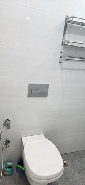 Bathroom in 2.5 BHK Builder Floor at East Of Kailash – for Rent