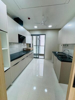 Kitchen in 4 BHK Apartment at Rustomjee Crown, Prabhadevi – for Sale