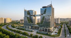  Office Space – Exterior View View at Landmark One, Sector 67 - for Sale