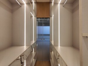 Building Lobby in 3 BHK Apartment at Bhartiya City Leela Residences, Thanisandra Main Road – for Sale