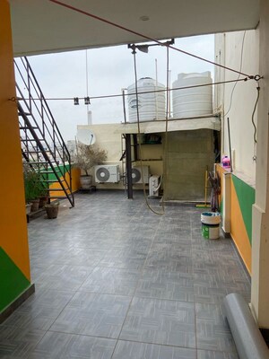 Terrace in 1 BHK Apartment at Palam Vihar Residents Association, Palam Vihar – for Rent