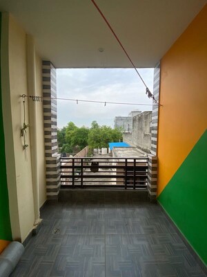 Terrace in 1 BHK Apartment at Palam Vihar Residents Association, Palam Vihar – for Rent