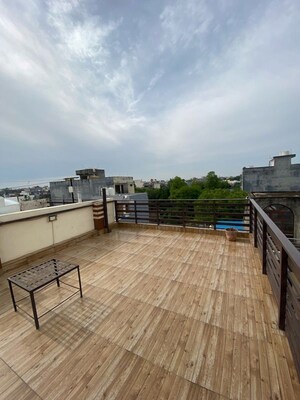 Terrace in 1 BHK Apartment at Palam Vihar Residents Association, Palam Vihar – for Rent