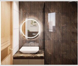 Washroom in 4 BHK Builder Floor at BPTP 102 Eden Estate Phase 2, Sector 102 – for Sale