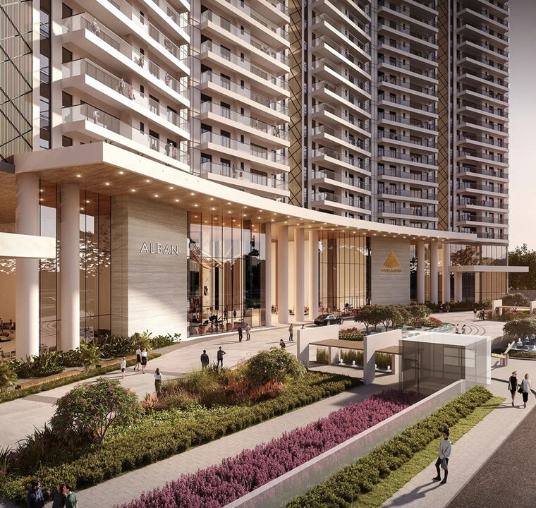 Exterior View, pyramid-alban 3.5 Bedroom 2400 Sq.Ft. Apartment In Sector 71 Gurgaon 10351049