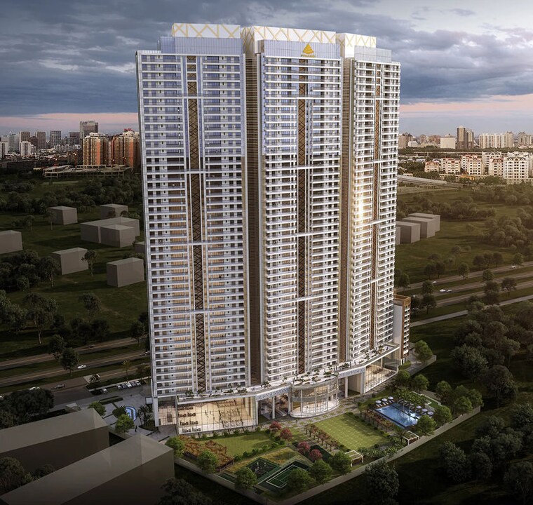 Exterior View, pyramid-alban 3.5 Bedroom 2400 Sq.Ft. Apartment In Sector 71 Gurgaon 10351049