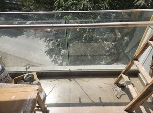 Balcony in 3 BHK Apartment at Adani Ten BKC, Bandra East – for Rent