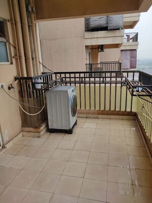 Balcony in 2 BHK Apartment at Gaur 14th Avenue High Street, Sector 16c Greater Noida – for Rent