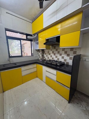 Kitchen in 2 BHK Apartment at Seawoods – for Rent