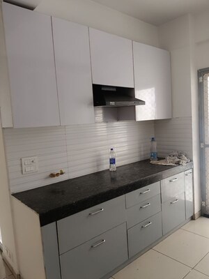 Kitchen in 2.5 BHK Apartment at Gulshan Bellina, Sector 16 Greater Noida – for Rent