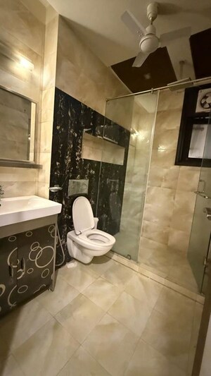 Bathroom in 3 BHK Builder Floor at Greater Kailash Part 3 – for Rent