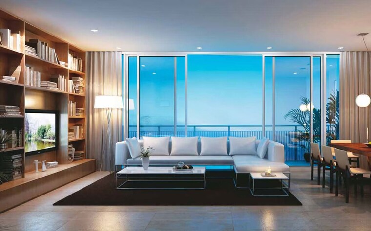 Living Room, ireo-skyon 2 Bedroom 1536 Sq.Ft. Apartment In Sector 60 Gurgaon 10351259