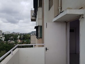 Balcony in 2 BHK Apartment at Bhusari Colony – for Rent