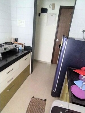 Kitchen in 1 BHK Apartment at JP Unity Tower, Lower Parel – for Rent