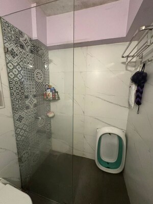 Bathroom in 2 BHK Apartment at Sandesh Nagar – for Rent