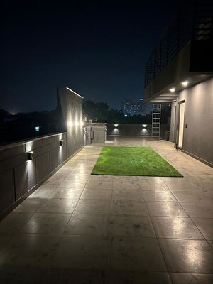 Terrace in 3 BHK Builder Floor at Greater Kailash I – for Rent