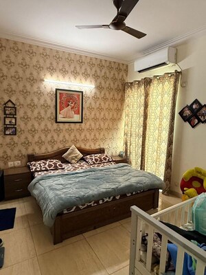 Bedroom in 3.5 BHK Apartment at Exotica Sports City, Sector 79 – for Rent