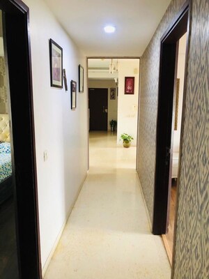 Building Lobby in 3 BHK Apartment at Unitech The Residences Gurgaon, Sector 33 – for Rent