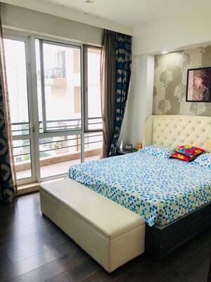 Bedroom in 3 BHK Apartment at Unitech The Residences Gurgaon, Sector 33 – for Rent