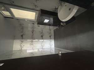 Bathroom in 3 BHK Apartment at Dnyaneshwar Nagar – for Rent