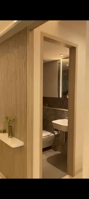 Bathroom in 2 BHK Apartment at Lodha Bellavista, Manpada – for Sale
