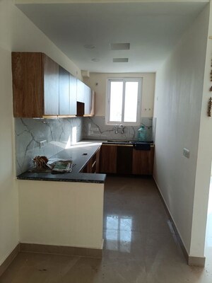 Kitchen in 3 BHK Apartment at Grah Enclave, Arjunganj – for Rent