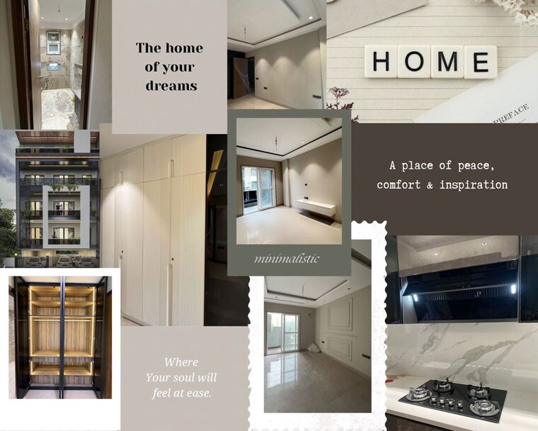 Floor Plan, sector 57 4 Bedroom 263 Sq.Yd. Builder Floor In Sector 57 Gurgaon 10351450