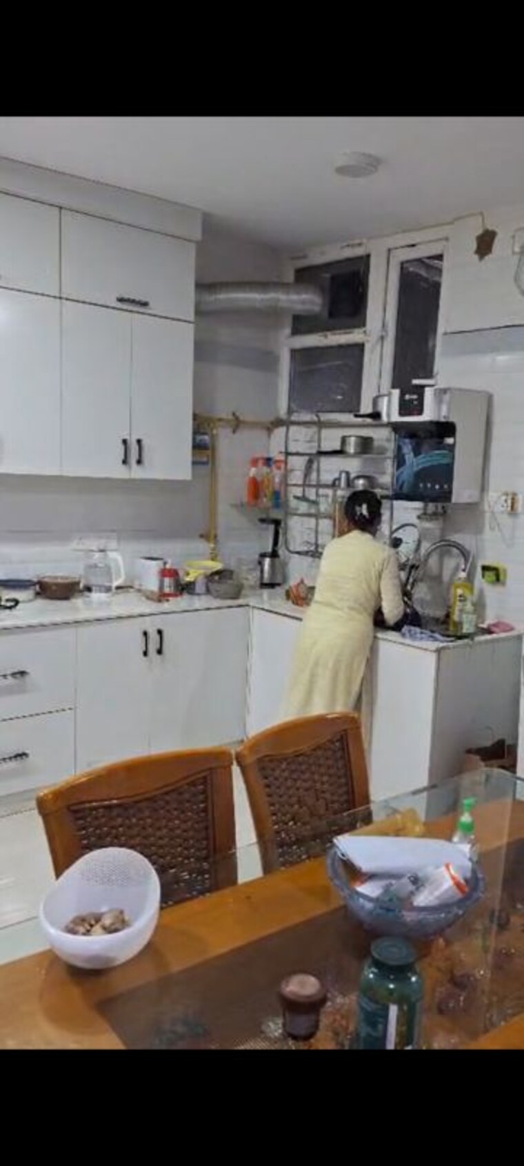 Kitchen, greater kailash ii 3 Bedroom 300 Sq.Yd. Builder Floor In Greater Kailash ii Delhi 10351505