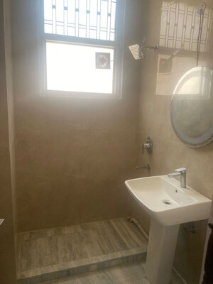Bathroom in 3 BHK Builder Floor at Kailash Colony – for Rent