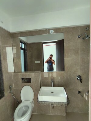 Attached Bathroom in 3 BHK Apartment at Sunteck City Avenue 1, Goregaon West – for Rent