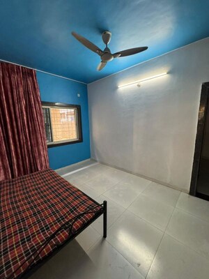 Bedroom in 1 BHK Apartment at MK Laxmi Kunj, Mundhwa – for Rent