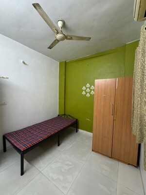 Bedroom in 1 BHK Apartment at MK Laxmi Kunj, Mundhwa – for Rent