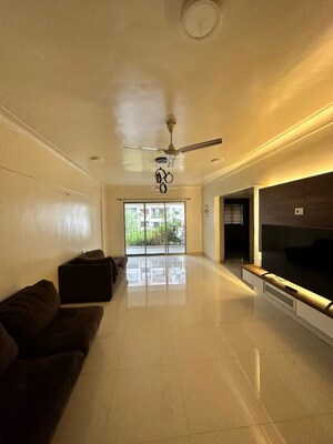 Living Room in 2 BHK Apartment at Atur Park, Koregaon – for Rent