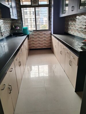 Kitchen in 2 BHK Apartment at Runwal Pride, Mulund West – for Rent